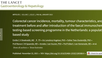 Colorectal cancer incidence, mortality, tumour characteristics, and treatment before and after introduction of the faecal immunochemical testing-based screening programme in the Netherlands: a population-based study.